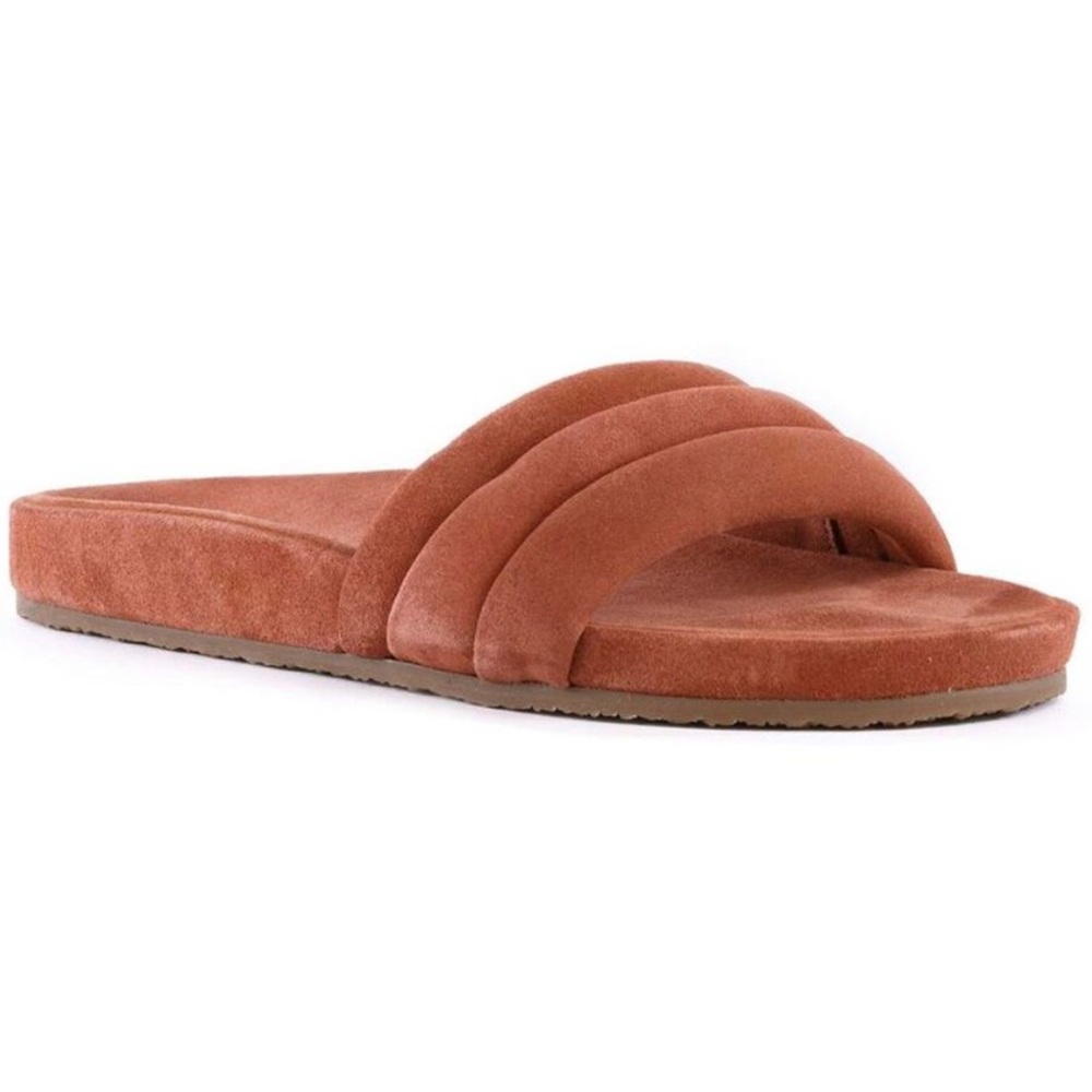 Seychelles Red and Brown Sandals Plush Comfort Design